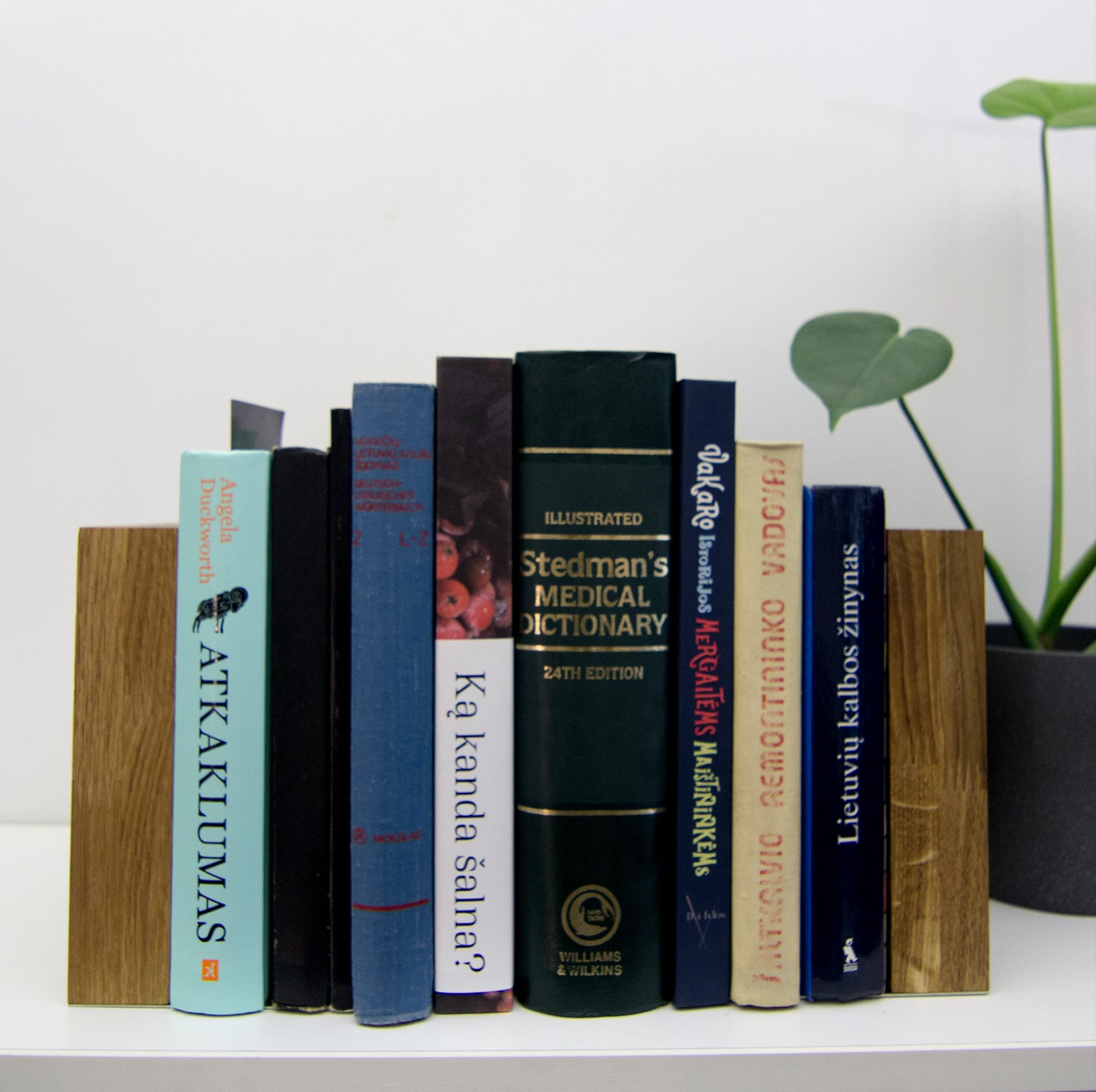 Wooden bookends (Sim)
