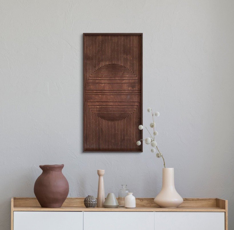 Newline 3D Wood Wall Art