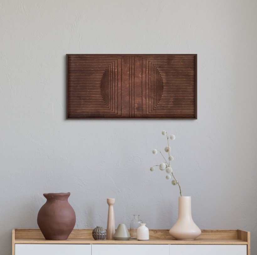 Newline 3D Wood Wall Art