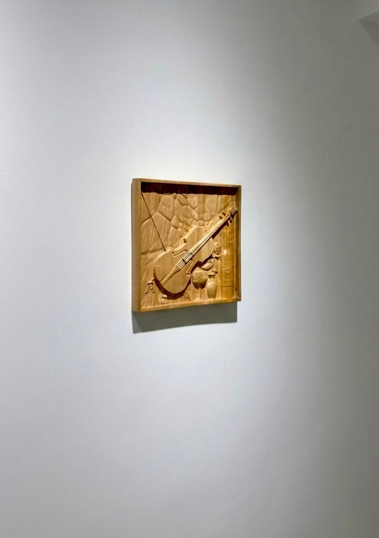 Golden Symphony-3D Wall art
