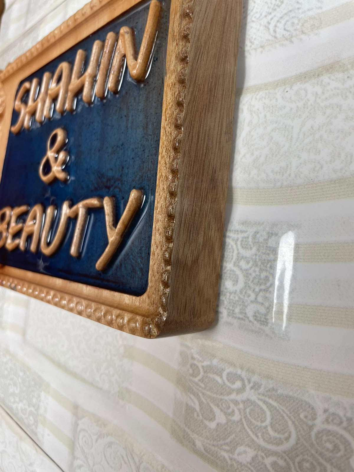 Rose Corner Name Plate