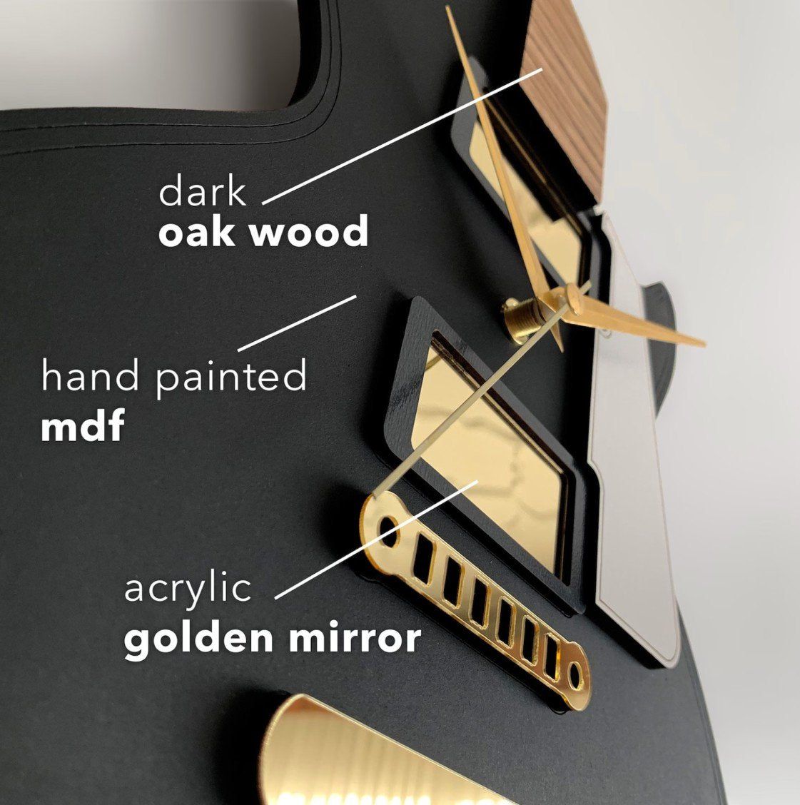 Guitar Wall Clock