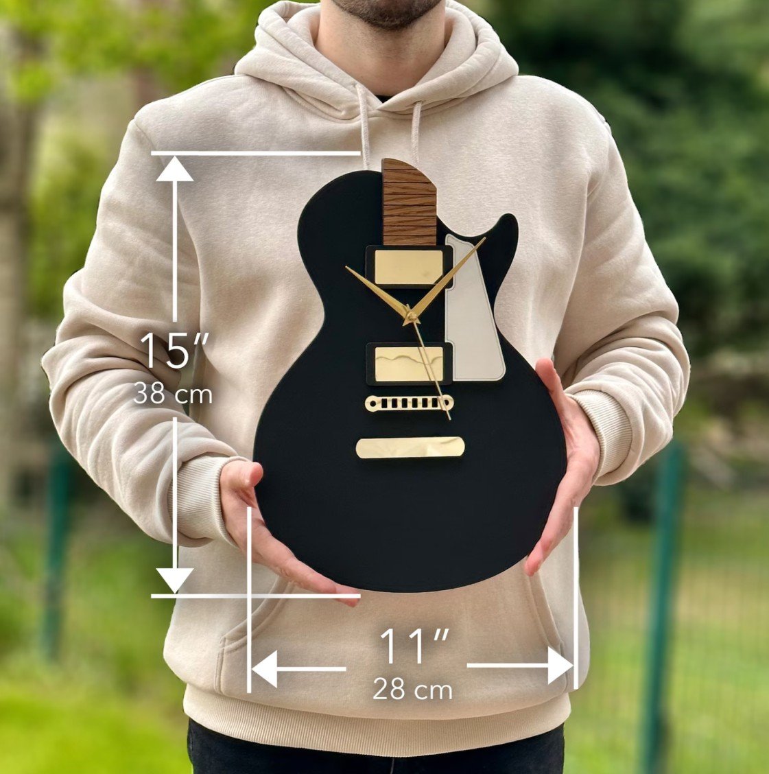 Guitar Wall Clock