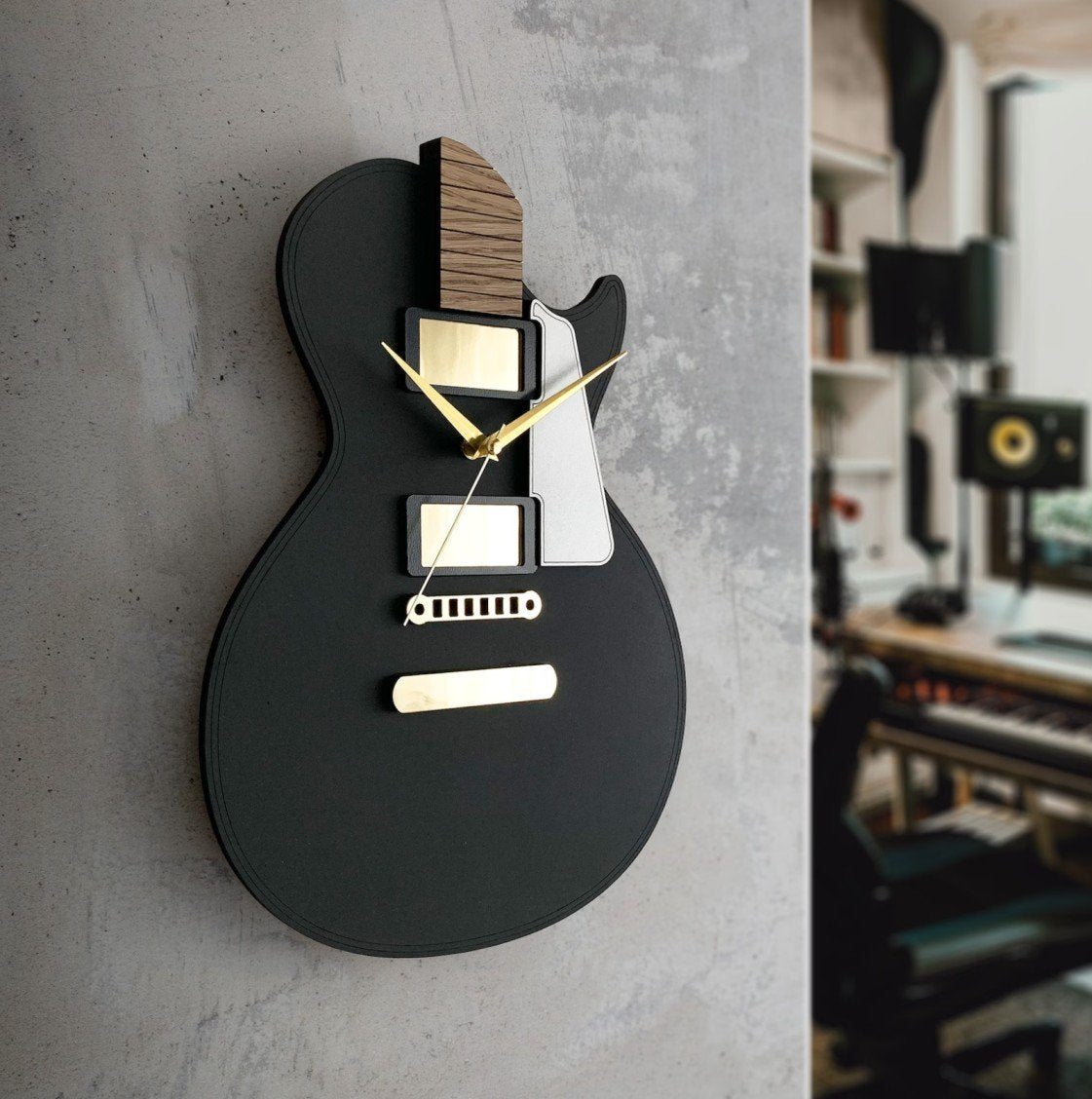 Guitar Wall Clock