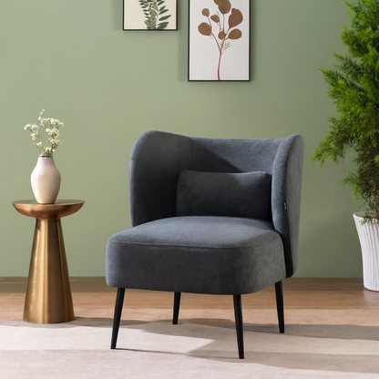 Stormy Comfort Boucle Lounge Chair