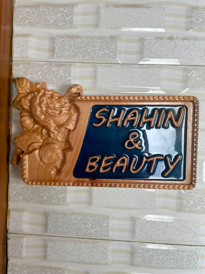 Rose Corner Name Plate