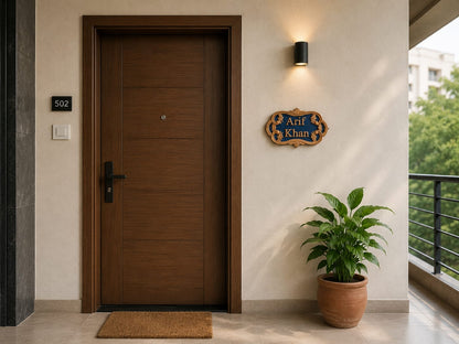 Royal Scroll Name Plate
