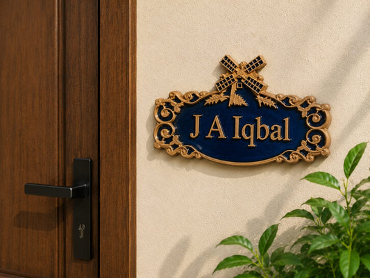 Windmill Heritage Name Plate