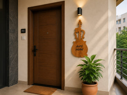Violin Harmony Name Plate