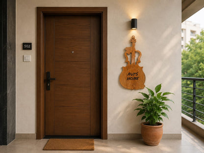 Violin Harmony Name Plate