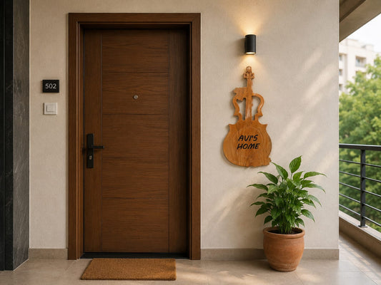 Violin Harmony Name Plate
